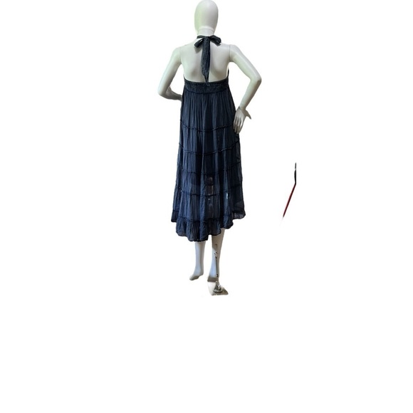 Solitaire blue  denim boho dress. - Picture 4 of 5
